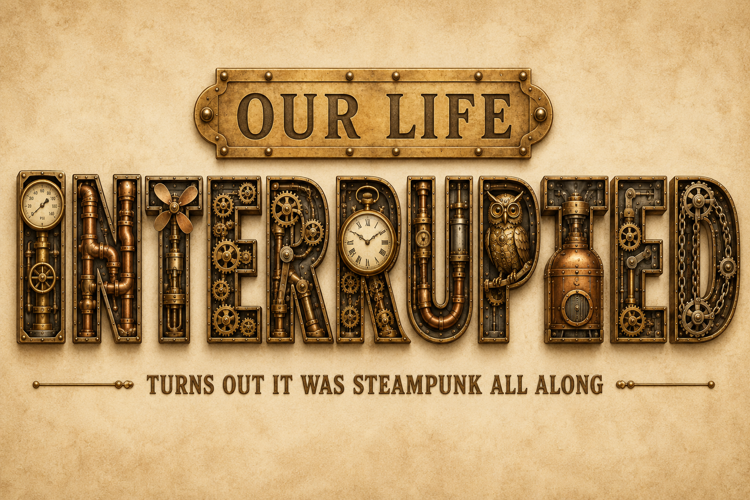 Our life interrupted, turns out it was steampunk all along