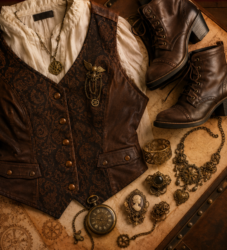 Building a Steampunk Wardrobe as a Plus Size Woman