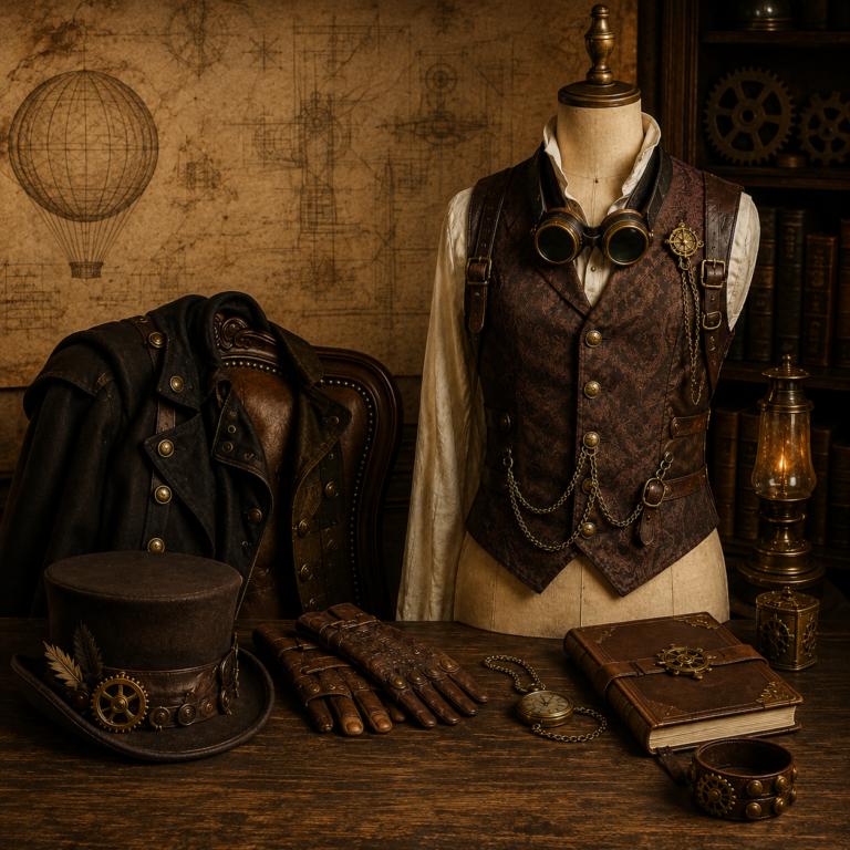 Layering Steampunk Outfits Without Overheating